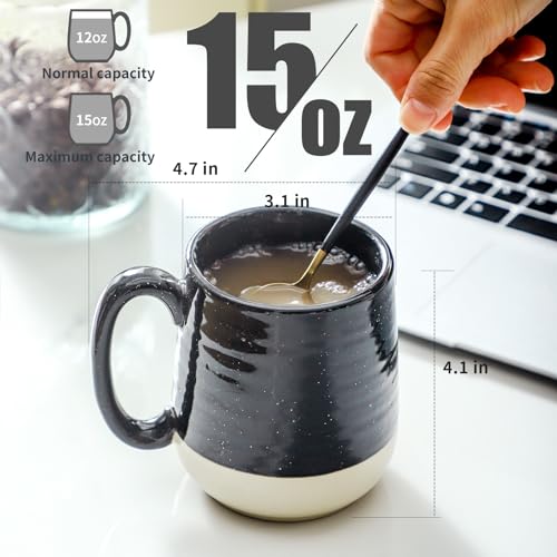 Ceramic Coffee Mugs Set of 6 (Colorful / Set of 6)