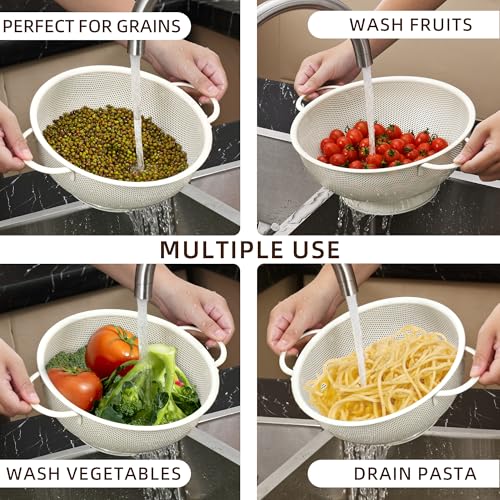 Stainless Steel Colander 3 Piece