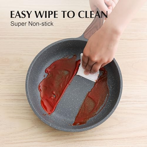 Nonstick Cookware Set 13 Pcs (Gray)
