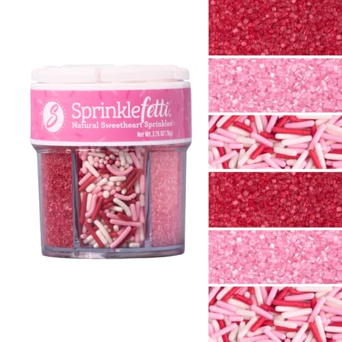 Valentines Dye Free Sprinkles (Sweetheart)