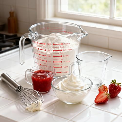 Glass Measuring Cups 24oz (700ml)