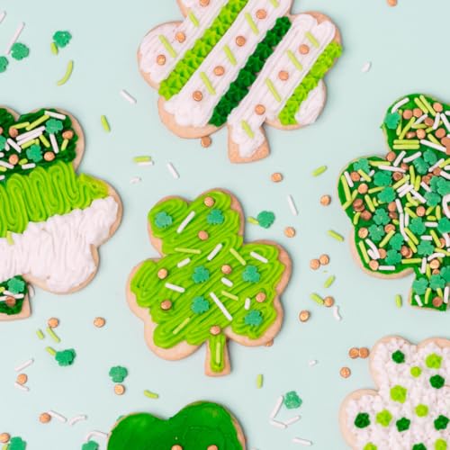 St Patricks Day 6 Cell Sprinkles Jar (Leprechaun)