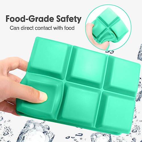 Silicone Ice Cube Trays (Green)