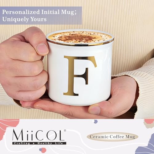 Ceramic Coffee Mug 16 oz (Letter F Mug)