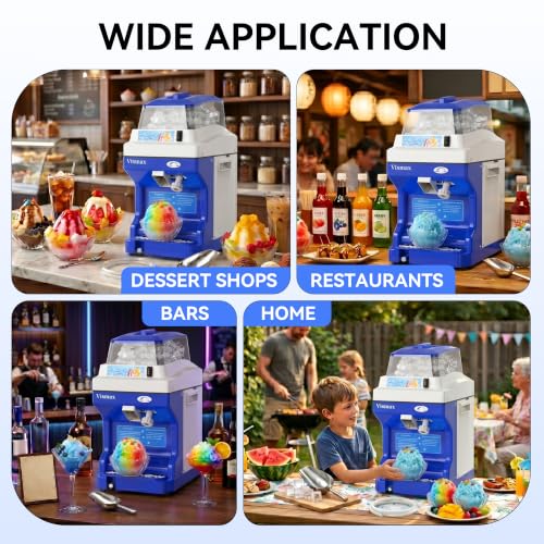 Ice Shaver Machine 300W (5.8Qt)
