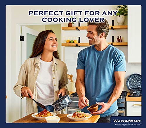 7pc Nonstick Cookware Set (7 Piece Stonetec Set)