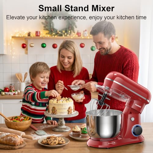 4QT Electric Stand Mixer (Red)