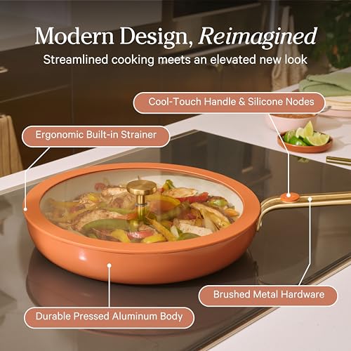 Essentials Complete Cookware Set (Terracotta / 17 piece)