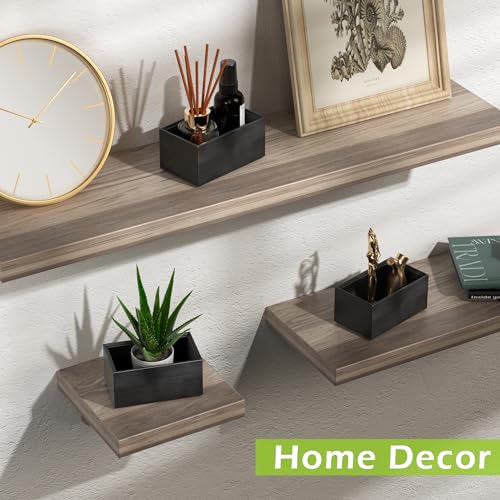 Bamboo Drawer Organizer (8 PCS / Black)