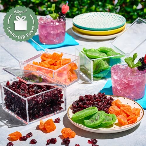 Dried Fruits Acrylic Tower (Lucite Fruit Assortment)
