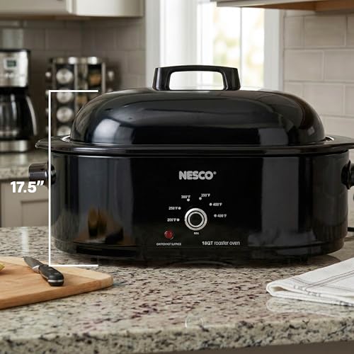 MWR18-13, Roaster Oven, 18 Quarts, Black (Black)