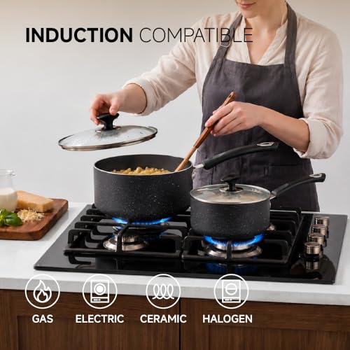 Nonstick Saucepan Set