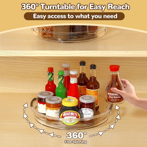 Lazy Susan 2 Pack (10.6 inch 2 Pack)