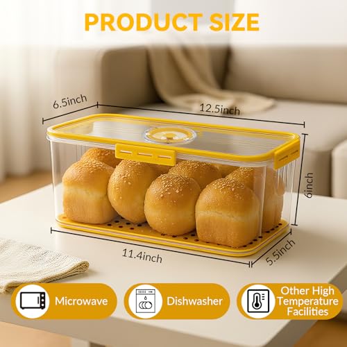 Bread Box with Slicer
