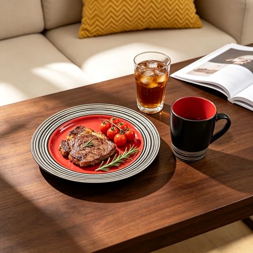 HomeVss 16 Piece Dinnerware Set