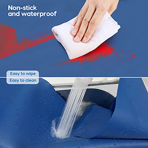 Extra Large Silicone Mat 35.3"x23.5"x0.08" (Blue / 36"L x 24"W)