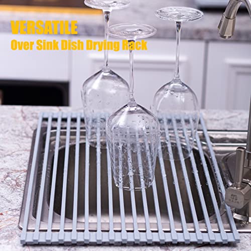 Roll Up Dish Drying Rack (16.9"X12.2")