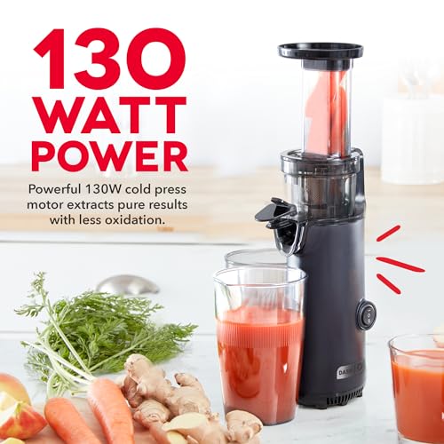 Deluxe Compact Cold Press Juicer (Compact / Black)