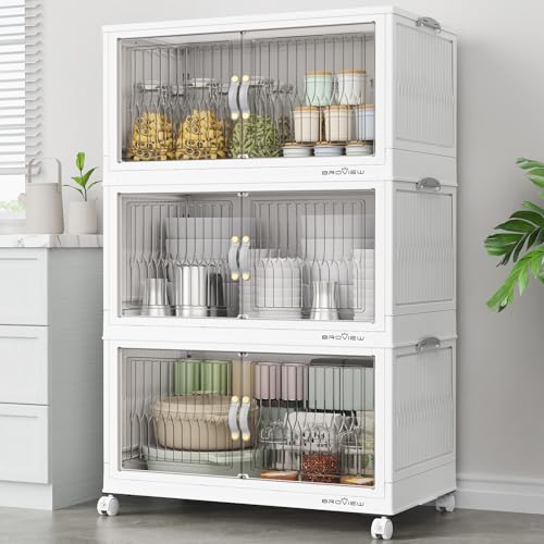 300Qt Stackable Storage Bins with Lid (3 Count)