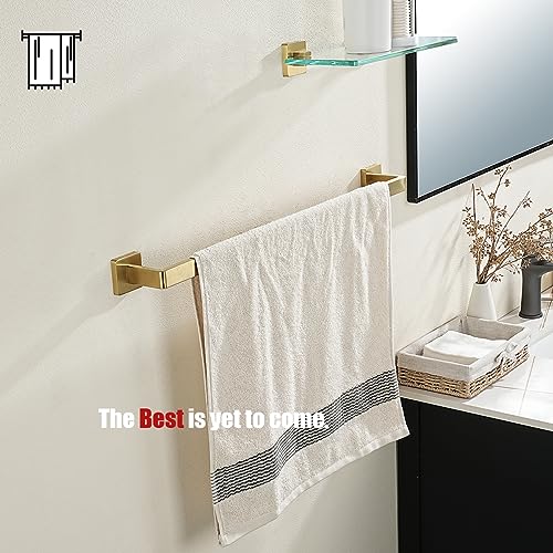Gold Towel Bar (26.41 Inch / Brushed Gold)