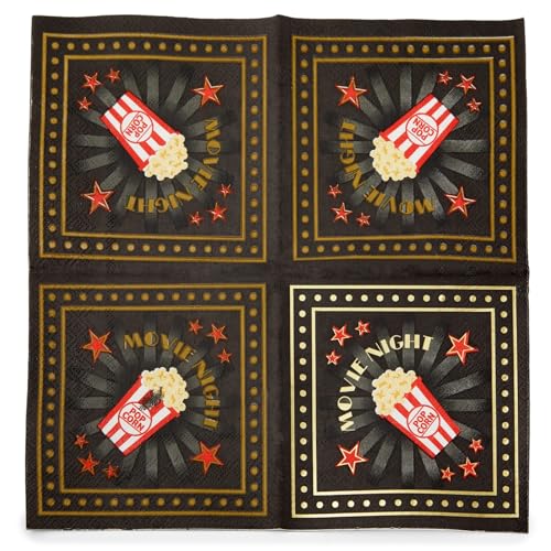 Movie Night Napkins (50 Pack)