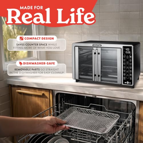 Toaster Oven 6 (Stainless Steel – 17 Presets)