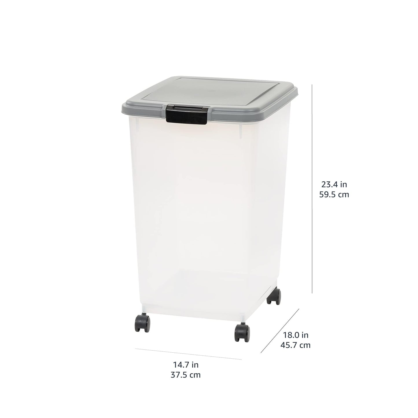 Airtight Pet Food Storage Container with Scoop (69 QT)