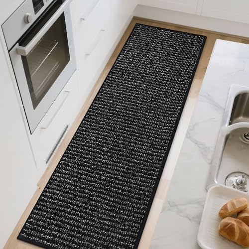 Kitchen Runner Rugs 24"x60" (Black / 24" X 60" (Rectangular))