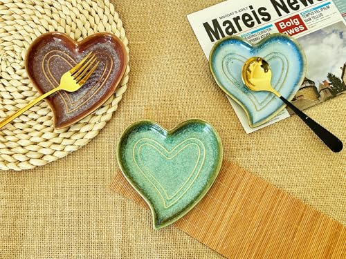 Ceramic Spoon Rest for Stove Top (Retro Jade Green)