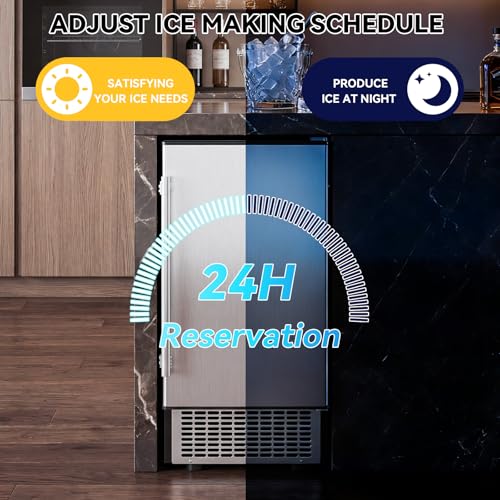 Under Counter Ice Maker (Stainless Steel)