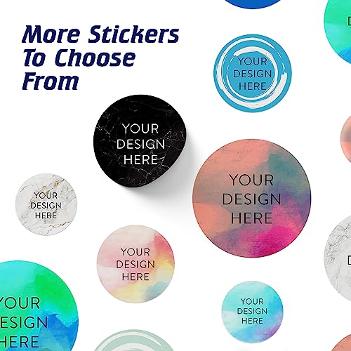 Custom Vinyl Stickers Your Image (100 Count)