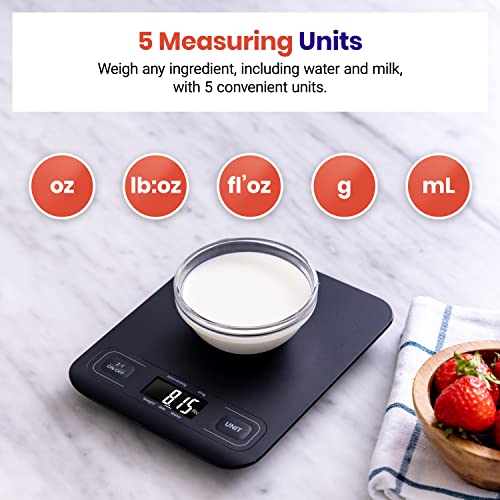 Food Kitchen Scale (Midnight Black)