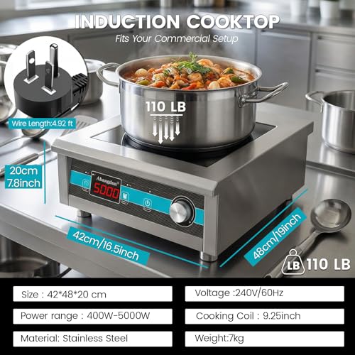 Commercial Induction Cooktop