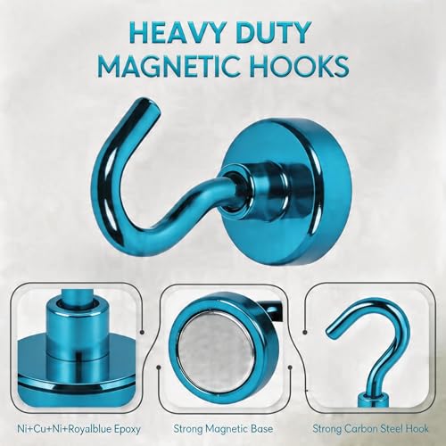 Magnetic Hooks (15 Count)