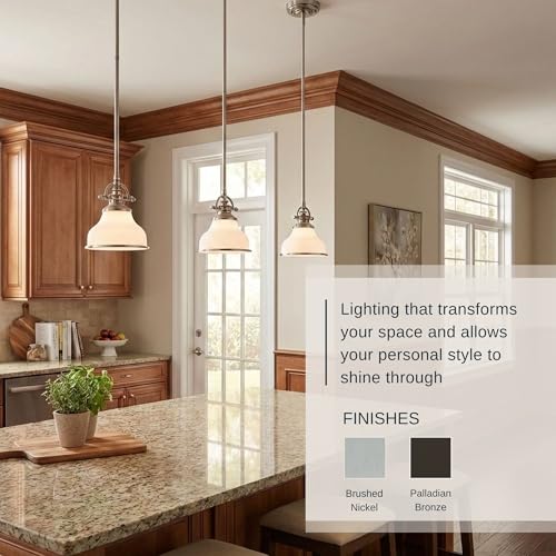 Grant 13.5" Pendant Light (Brushed Nickel)