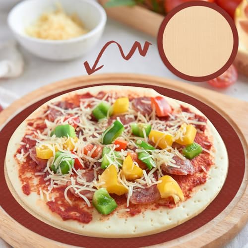 Silicone Baking Mat Set of 4 (Red / 4-piece set)