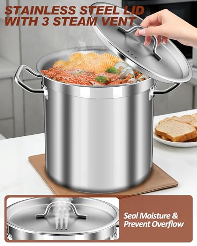 Stock Pot 20 Quart (20 Quarts)