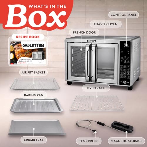 Toaster Oven 6 (Stainless Steel - 18 Presets with Probe)