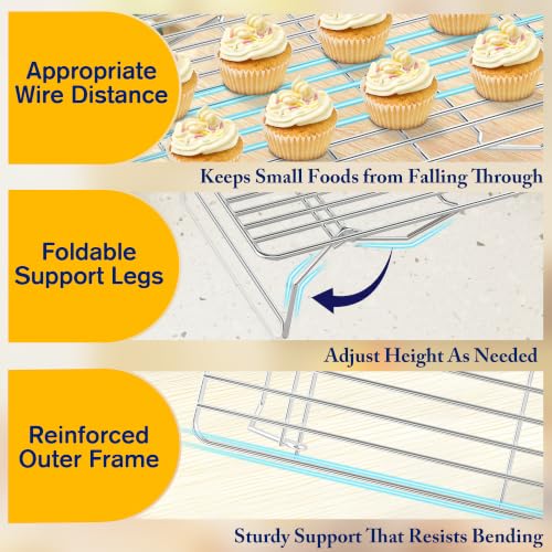 3 Tier Stackable Cooling Rack for Batch Cooling