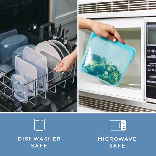 Premium Reusable Silicone Food Storage Bowl