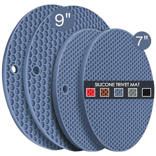 Silicone Trivets for Hot Dishes (4 Count)
