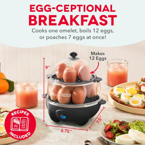 Deluxe Egg Cooker (Black / Egg Cooker)
