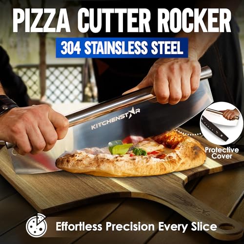 6 Inch Pizza Stone Set for Oven and Grill with Peel (6 Count)