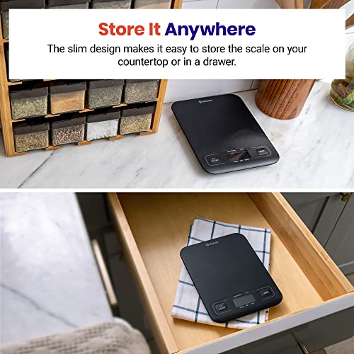Food Kitchen Scale (Midnight Black)