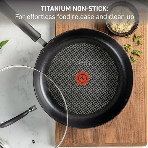 Ultimate Hard Anodized Nonstick Fry Pan With Lid 12 Inch (12-Inch with lid)