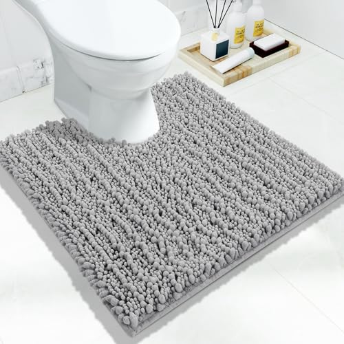 Toilet Rug U Shaped Washable 24x24 Inch