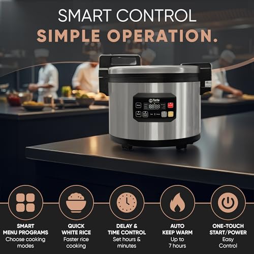 TK Commercial Rice Cooker 64 Cup