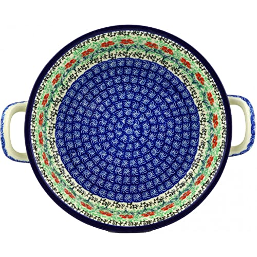 Polish Pottery Baker (blue, green, red)