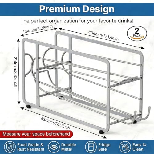 Soda Can Organizer Storage Rack
