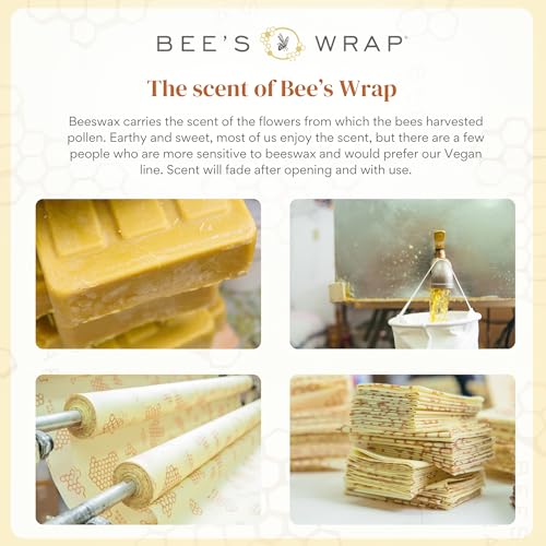 Beeswax Bread Wrap (Meadow Magic (Beeswax) 1 Pack)